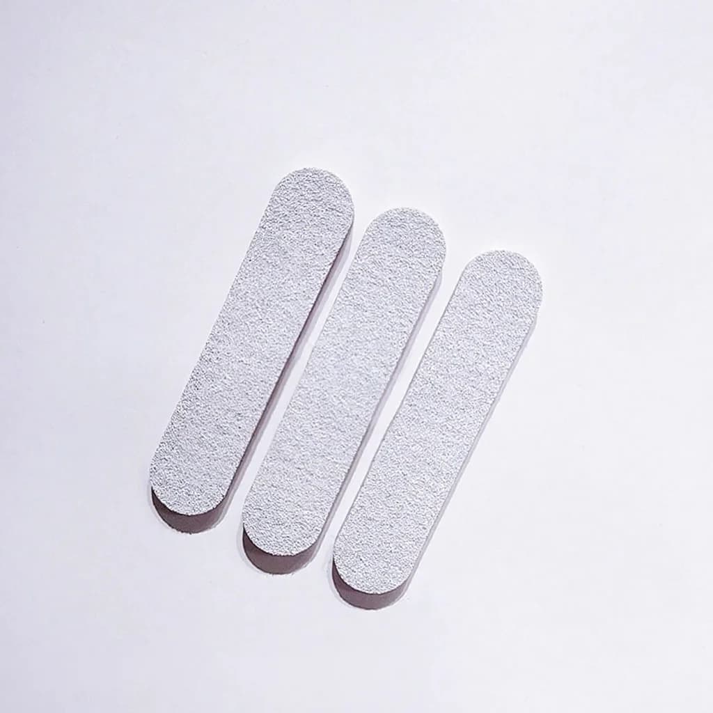Dobbeltsidet mini svampefil til negle, 9x2 cm slibepind